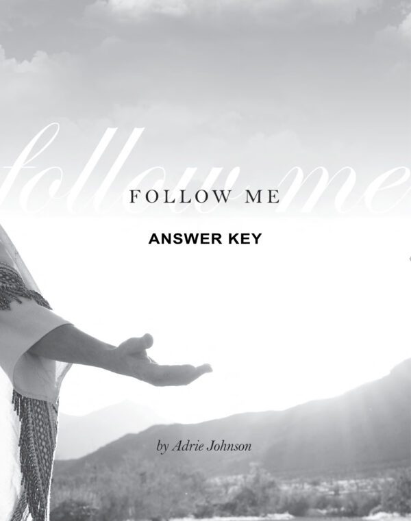 Follow Me Answer Key